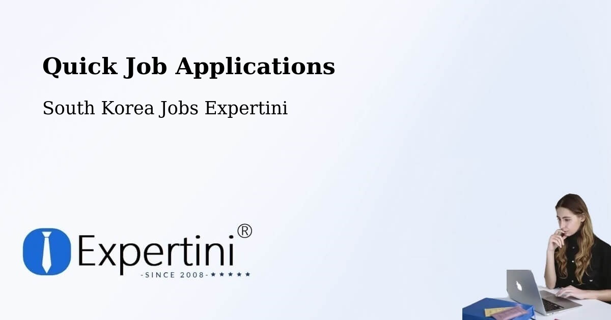 Quick Apply Feature – Jongno Gu - South Korea Jobs Expertini