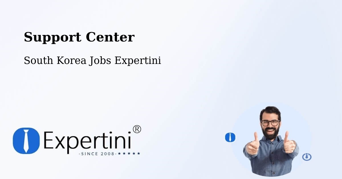 Support Services – Jongno Gu - South Korea Jobs Expertini